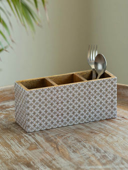 ExclusiveLane - Geometric Tales Cutlery Holder