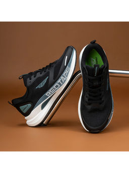 Red Tape - Men Textured Black Athleisure Sports Shoes