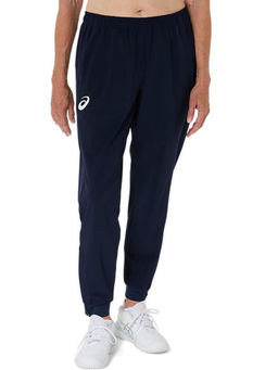 ASICS - Womens Navy Blue Solid Joggers