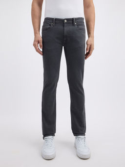 Pepe Jeans - Men Grey Slim Fit Mid Rise All Climate Streachable Jeans