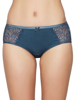 Triumph - Liliy Minimizer Co-Ord Lacy Hipster Brief-Blue