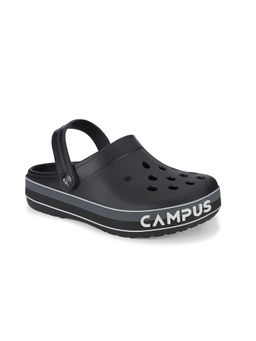Campus - Men Solid Black Clogs