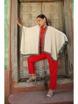 Dusala India - Handwoven Pashmina Cape