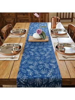 Akira Furnishings - Breezy Blue & White Table Runner