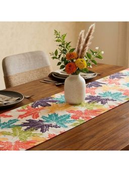 Akira Furnishings - Palm Leaves Pattern Table Runner