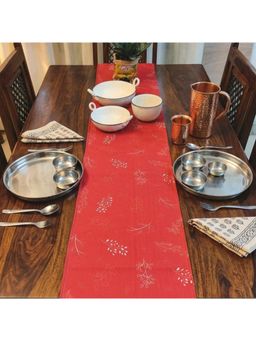Akira Furnishings - Romantic Blooms - Table Runner 12X72 Inches (4 Seaters)