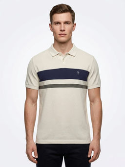 DESIGN ELEMENTS - Men Casual Short Sleeves Polo T-Shirt