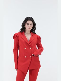 XAYA - Andrea Rose Polyester Blazer
