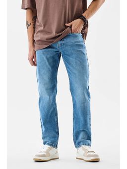Snitch - Blue Washed Comfortable Casual Jeans for Men