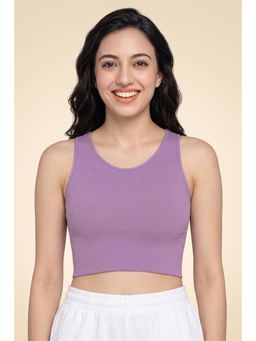 Zivame - Zelocity Medium Impact Moisture Wicking Sports Bra - Orchid Mist