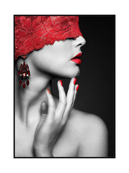 Smokey Cocktail - Live Passion Black Frame Wall Painting