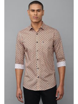 Allen Solly - Men Multi Slim Fit Print Full Sleeves Casual Shirt