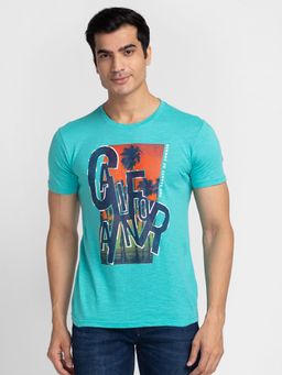 Globus - Green Graphic T-Shirt