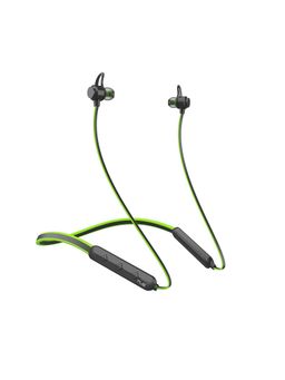 PLAY - COLOURS TWS In-Earbuds with Mic, EBEL Drivers, 12hrs Playtime, IPX4, BT5.0 (Green-Black)