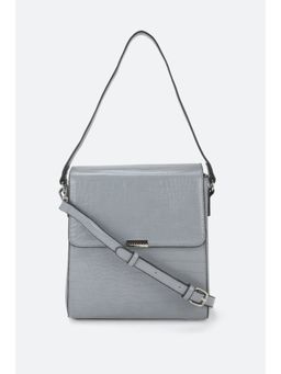 Van Heusen - Women Blue Textured Casual Sling Bag