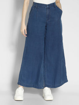 American Eagle - Women Blue Dreamy Drape Stretch High Waisted Jeans