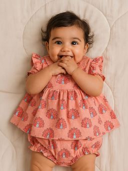Somersault - Pink Mor Dress and Bloomers (Set of 2)