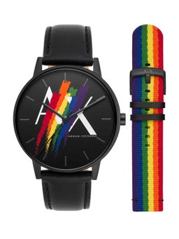 ARMANI EXCHANGE - Black Strap Casual Watch Ax7120