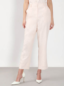 VERO MODA - Light Pink High Rise Tailored Trouser