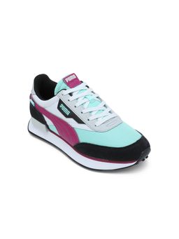 Puma - FUTURE RIDER PLAY ON Unisex Turquoise Sneakers