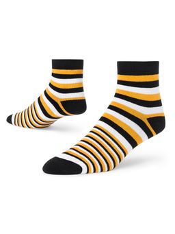 Dynamocks - Stripes X - Men and Women Ankle Length Socks - Free Size