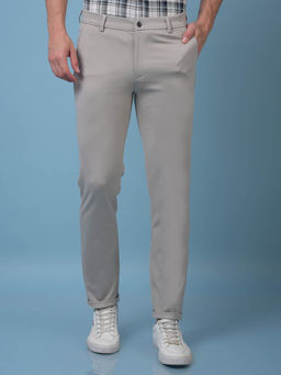 CRIMSOUNE CLUB - Men Grey Trouser