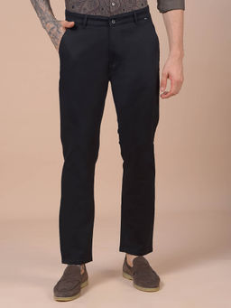 CRIMSOUNE CLUB - Men Black Trouser