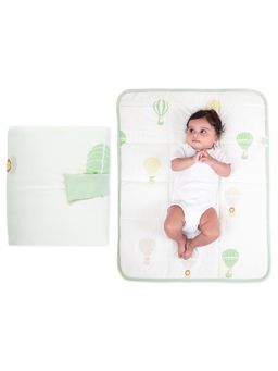NINTARA BABY - Unisex Green Printed Mat