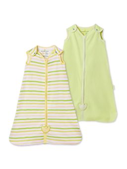 NINTARA BABY - Unisex Multi-Colour Printed Sleeping Bags (Pack of 2)
