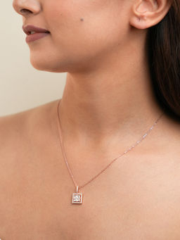Tora - Rose Gold Hestia 925 Sterling Silver Necklace
