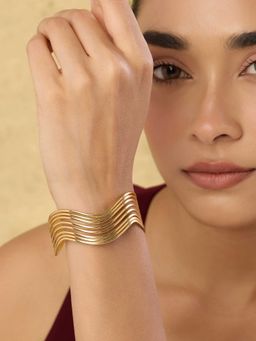 Indinoor - Gold Louna Everyday Bangle
