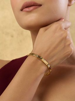 Indinoor - White Augustine Everyday Bangle
