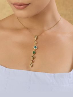 Indinoor - Multi-Color Lilou Everyday Pendant Necklace