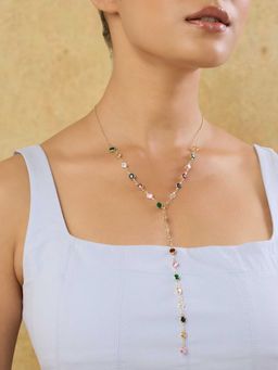 Indinoor - Multi-Color Isaline Everyday Pendant Necklace
