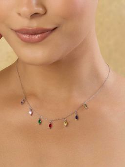 Indinoor - Multi-Color Celine Everyday Short Necklace
