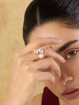 Indinoor - White Elara Everyday Ring