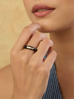 Indinoor - Black Heloise Everyday Ring