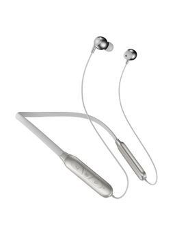 Noise - Nerve Bluetooth Wireless Neckband Earphones with Mic (Silver Grey)