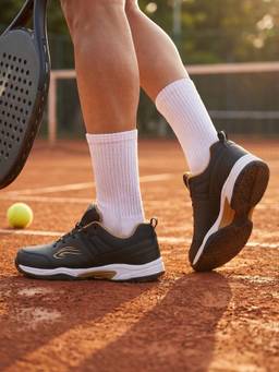 Campus - Sky Rally Black Men Badminton Shoes