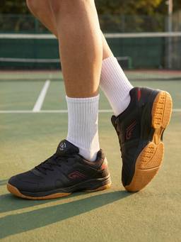 Campus - Swift Court Black Men Badminton Shoes