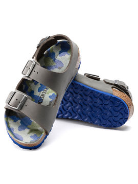 blue camo birkenstocks