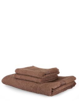 KOPA - 3Pc Quick Dry 100% Cotton Soft Terry Towel -1Pc Bath, 2Pc Hand D'Ross Solid