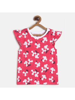 MINI KLUB - Kids Girls Red Knit Top