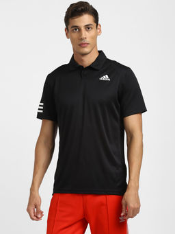adidas - Club 3str Polo Black Tennis Polo Shirts