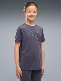 Puma - Grey Solid Polyester Regular T-Shirt