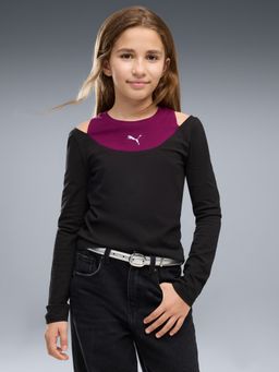 Puma - Black Printed Cotton Slim T-Shirt