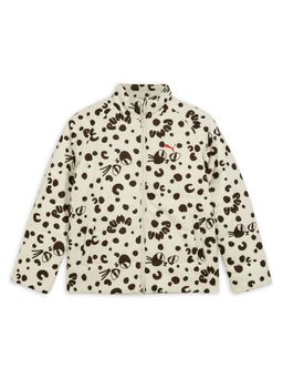 Puma - White Printed Polyester Regular Jacket