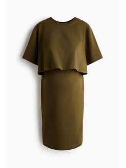 H&M - Women Green Mama 2-Piece Top And Skirt Set