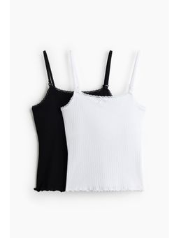 H&M - Women White Mama Nursing Strappy Top