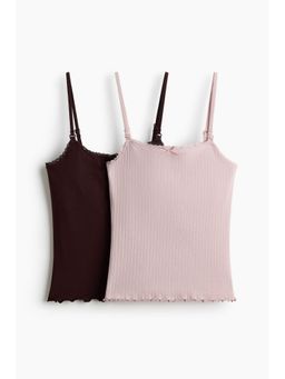 H&M - Women Pink Mama Nursing Strappy Top